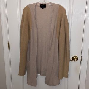 Something Navy Color-block Cardigan Sweater